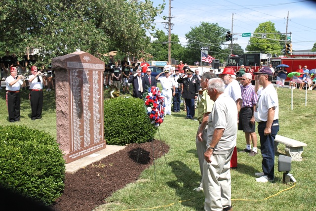 Memorial Day Ceremony by Bill Brinkhorst