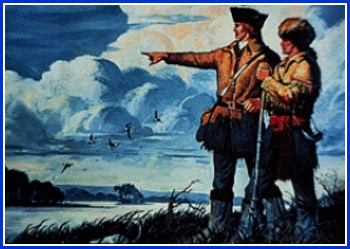 Lewis and Clark painting