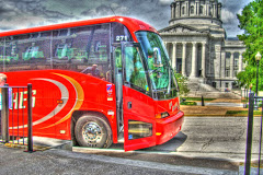 Mid America bus line bus