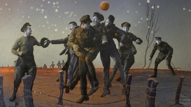 Remembering the 100th anniversary of the WWI Christmas Truce - December 1914 - 2014