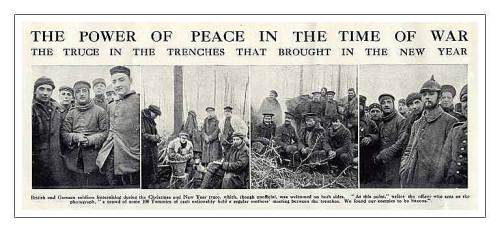 Remembering the 100th anniversary of the WWI Christmas Truce - December 1914 - 2014