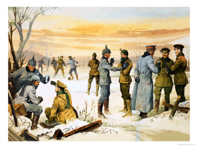 Remembering the 100th anniversary of the WWI Christmas Truce - December 1914 - 2014