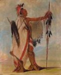 George Catlin Tál-lee, a Warrior of Distinction, 1834 Osage/Wa-zha-zhe I-e Smithsonian American Art Museum, Gift of Mrs. Joseph Harrison, Jr.