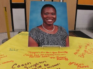 Sharonda Coleman Singleton, victim of the deadly shootings, June 17, 2015 at Emanuel AME Church in Charleston, South Carolina.