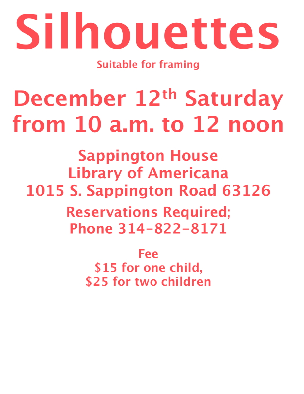 December 12th Saturday from 10 a.m. to 12 noon