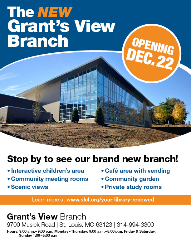 Grant's View library to open December 22, 2015
