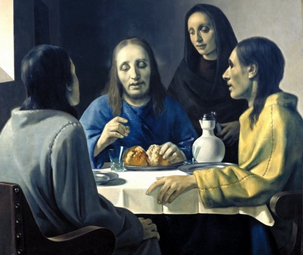 The Supper at Emmaus (Han van Meegeren’s forgery, 1937) From: https://priceonomics.com/the-art-forger-who-became-a-national-hero/