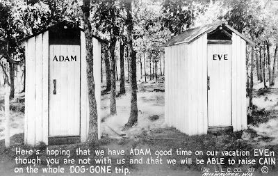 Outhouse post card From: http://bassriverhistory.blogspot.com/2011/04/chet-allens-florida-vacations.html