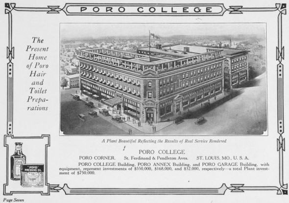 Graphic from: http://www.edwardianpromenade.com/african-american/black-business-in-the-gilded-age-poro-beauty-college/
