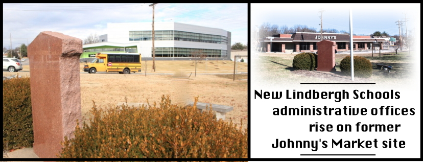 The WWII Honor Roll in Memorial Park across Denny Road from Johnny's Market and new Lindbergh Schools administrative offices