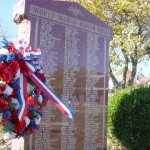 The World War II Honor Roll at Sappington-Concord Memorial Park.